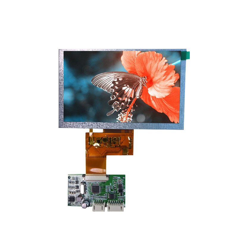 5.0寸長(zhǎng)條形液晶屏 TFT800*480 AV